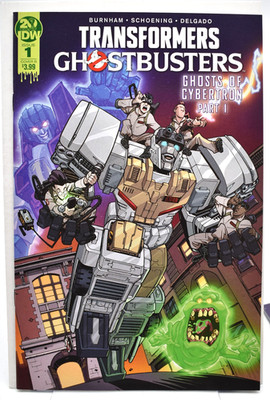 Transformers / Ghostbusters (2019) #1 - Cover by Nick Roche - IDW Comics
