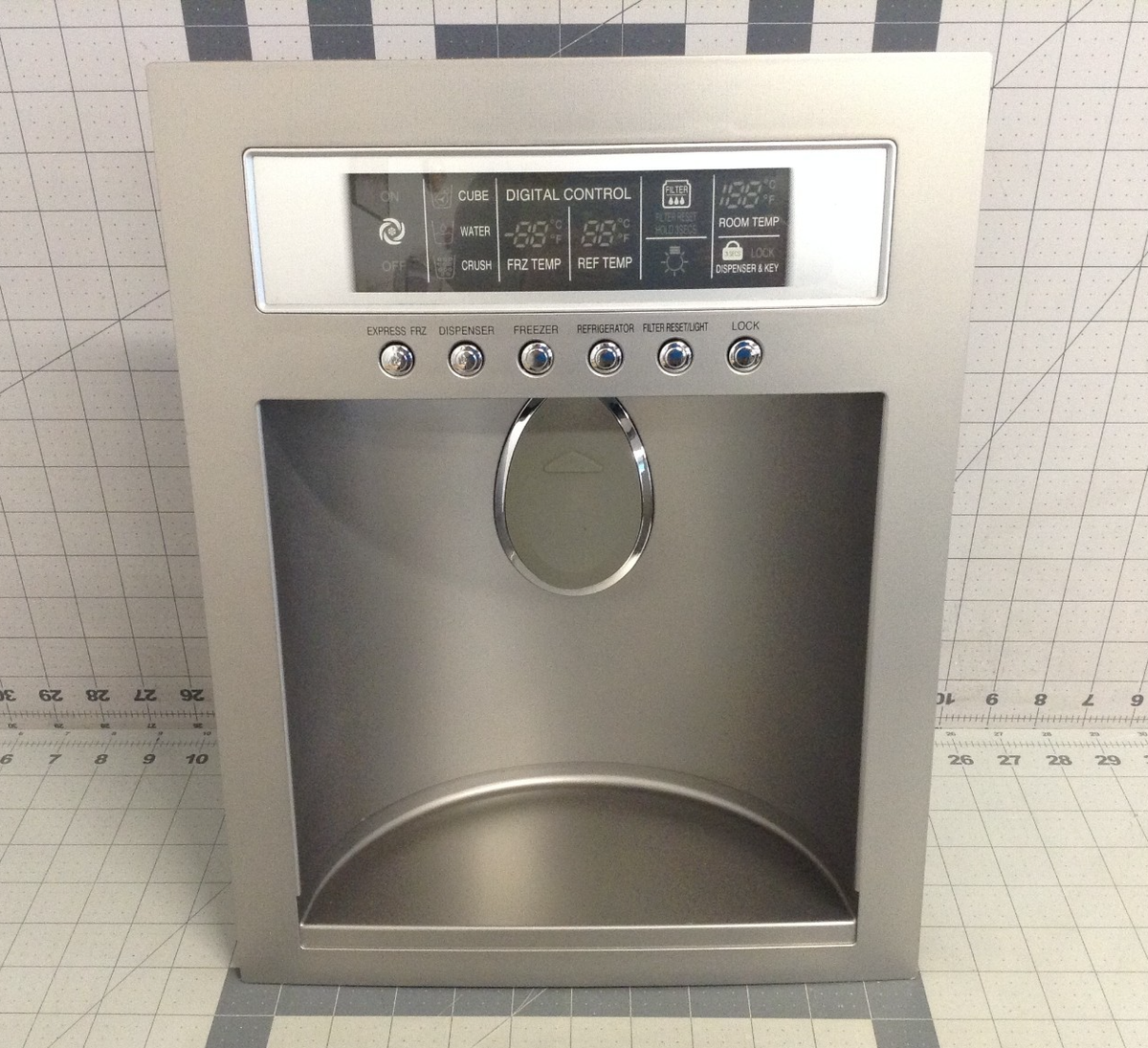 Kenmore Refrigerator Dispenser Cover w/Control Board 3211JA1042E