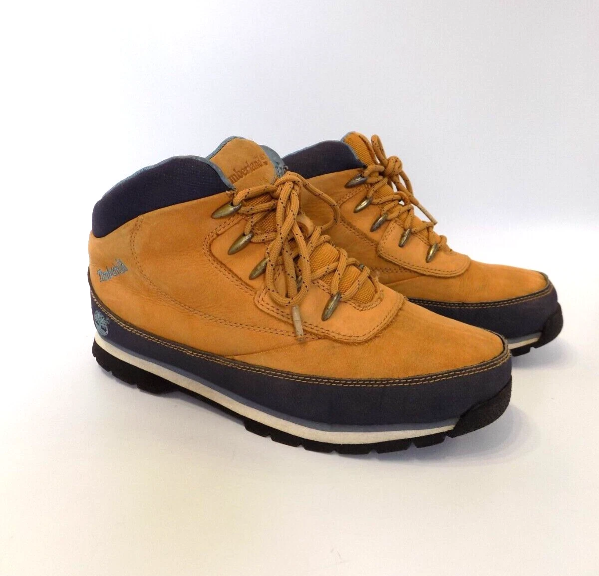 Stivali Timberland stringati taglia 5 5 pelle nabuk marrone splitrock escursionista ragazzo donna