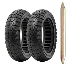 2 PCS 9.5X2.5-6.1 Solid Tire,9.5 Inches Electric Scooter Wheels 9.5 x 2.5