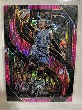 2025 WNBA Select Maya Moore Pink Flash Premier Level #119 Minnesota Lynx