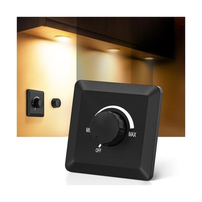 GZV 12V Dimmer Switch, 200W PWM Dimmer Switch - Adjustable Brightness for LED...