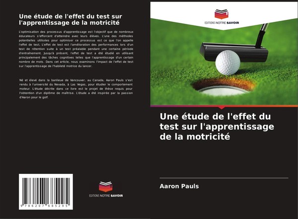 Aaron Pauls | Une éTude De L'effet Du Test Sur L'apprentissage De La Motricité-image