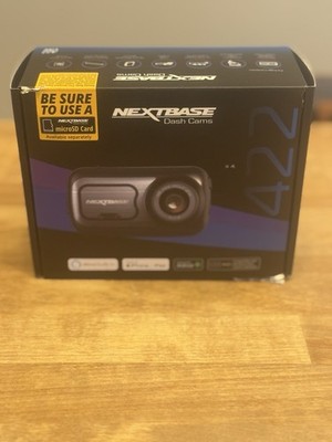 Nextbase 422GW Dash Cam Black 1440p HD Video Alexa Built In WH12
