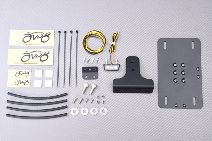 Support de plaque moto CNC alu CFMOTO 700 CL-X 2021 2022 2023 2024 2025 2026