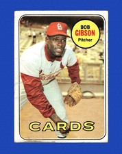 1969 Topps Set-Break #200 Bob Gibson LOW GRADE (crease) *GMCARDS*