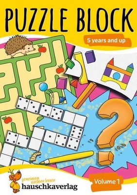 Puzzle block 5 years and up, Volume 1, A5-Block (Rätseln  | Maier, Ulrike | Buch