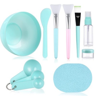 fenshine Face Mask Mixing Bowl Set, Facial Tool Kit 10 Piece Set 