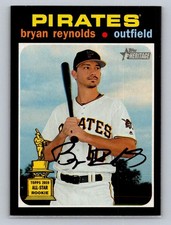 2020 Topps Heritage #THC-383 Bryan Reynolds Chrome Purple Refractor