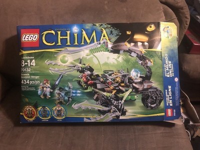 LEGO LEGENDS OF CHIMA: Scorm's Scorpion Stinger (70132) Retired No Figures