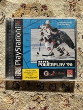 NHL Powerplay ’96 Sony PlayStation PS1 1996 SLUS-00227 Original Case Tested