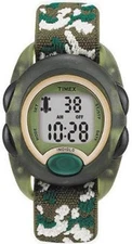 Timex T719129J Kid's Machines Green Camo Digital Watch T71912