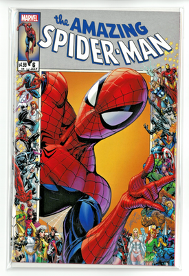 #ad Amazing Spider Man #6 Marvel Comics 2025 J Scott Campbell Cover B Variant LE2000 $30.00