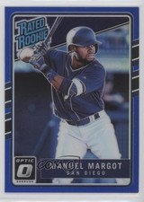 2017 Panini Donruss Optic Rated Rookies Blue Prizm /149 Manny Margot Manuel 0p9m