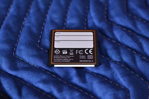 Lexar Professional CompactFlash Card 256GB 1066X LCF256CRBNA1066 Micron SLC Chip - Picture 2 of 2
