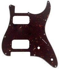 For Fender Tom Anderson Drop top Classic HH Guitar Pickguard,Brown Tortoise