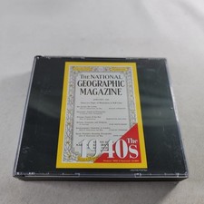 National Geographic Magazine The 1940's CD Rom Set Every Issue of the 40's on CD