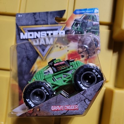 Spin Master 2025 Monster Jam Truck Grave Digger Chase Trainer Trucks Series 44