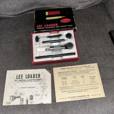 VTG Lee Loader HAND Reloading Tool  45 ACP or 45 Auto Rim W/Instructions