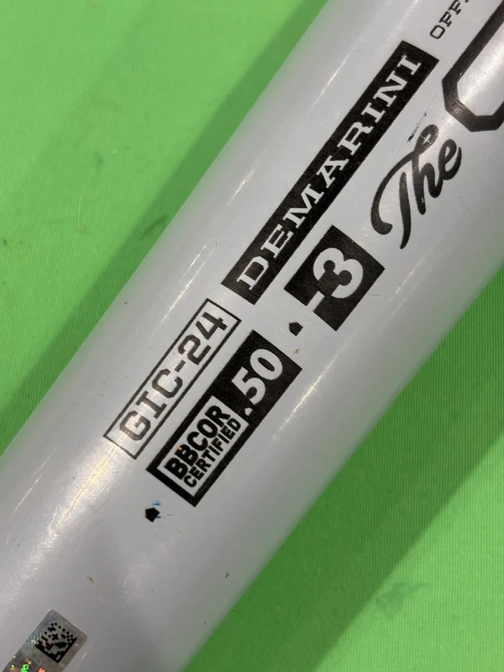 DeMarini The Goods Bat 2024 certificado BBCOR (-3) híbrido 30 oz 33" *tiene un... Foto 3 de 4