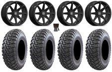 Valor V01 14 Wheels Black 30 Mongrel Tires Cfmoto Zforce 950 Uforce 1000
