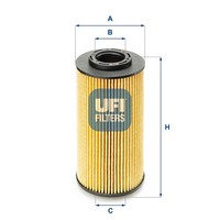 ÖLfilter UFI 25.070.00 Filtereinsatz FüR Cerato Hyundai TB KIA Accent SW FD Getz