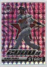 2022 Panini Mosaic 2000's Stars Pink Camo Mosaic Prizm Albert Pujols #299 0x3f