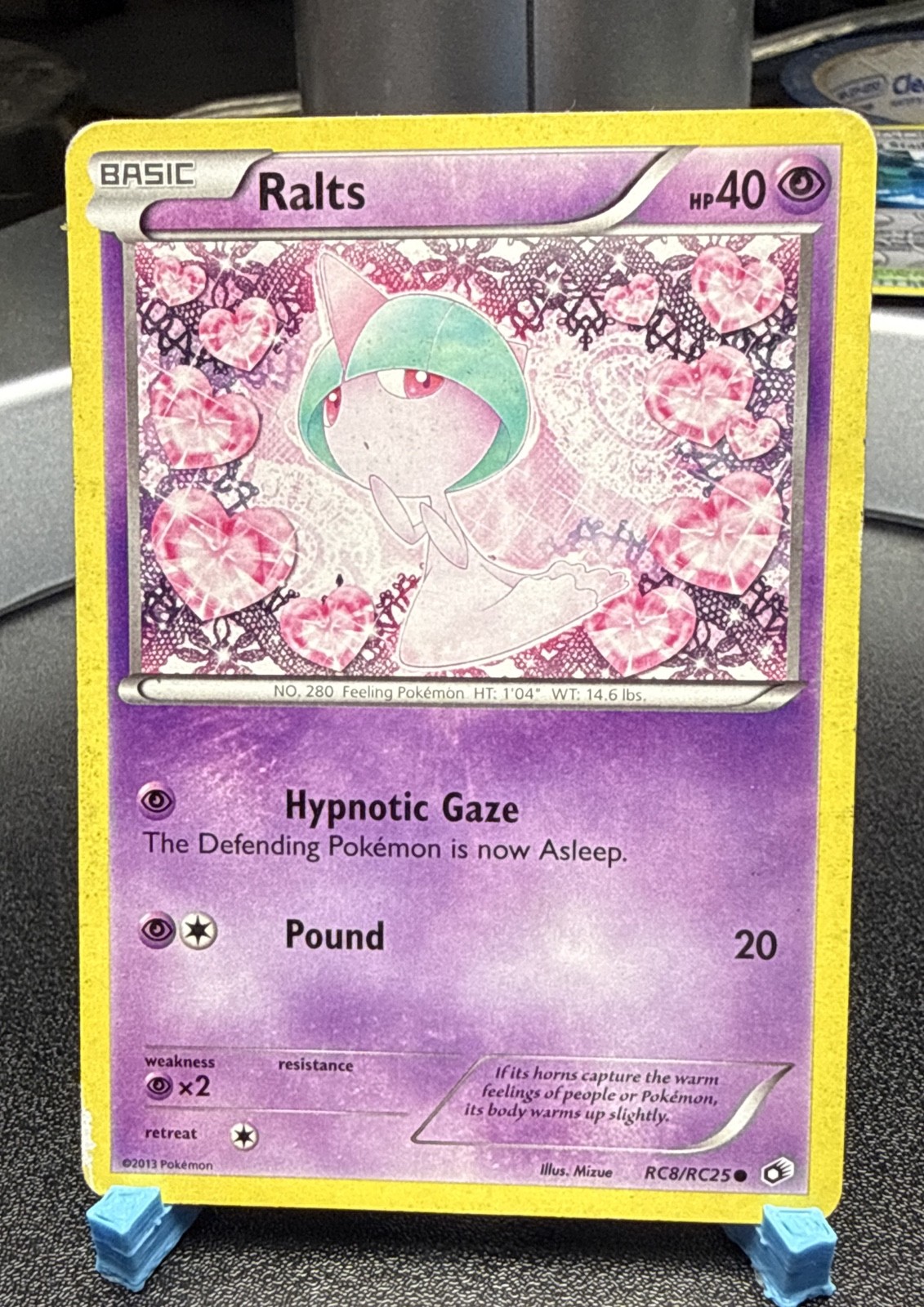 Ralts RC8/RC25 Legendary Treasures: Radiant Collection Holo
