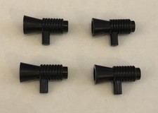 4 Lego 4349 Minifigure Utensil Loudhailer Megaphone SW Blaster Black