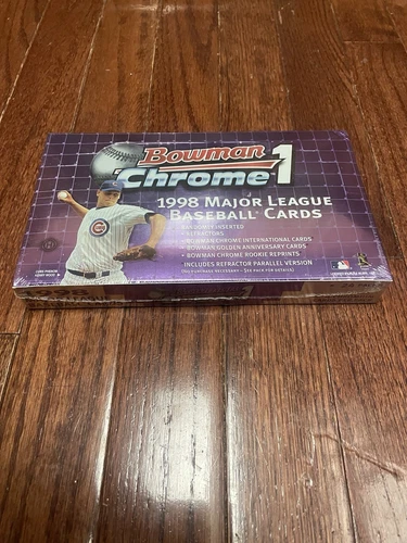 1998 Bowman Chrome Baseball HOBBY Box Series 1 Unopened Sealed DAVID ORTIZ ? M72