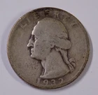 1932-D 25c Washington Quarter Good