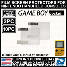 NEW Film Plastic Screen Protector For Nintendo Game Boy Pocket/GBP