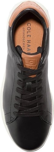 Zapatilla deportiva de tenis Cole Haan Grandpro para hombre negra bronceada británica 12 - Imagen 2 de 6