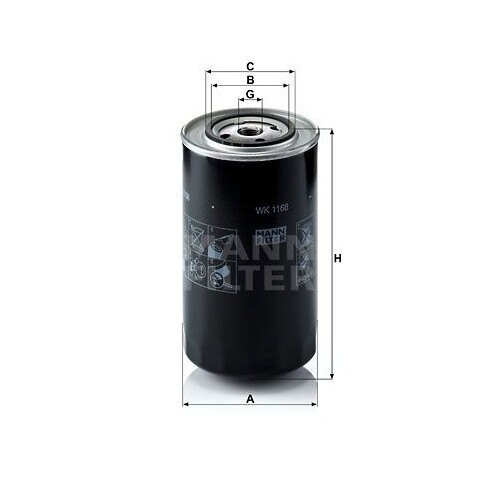 Filtre à Huile Moteur AGCO - Compatible Massey Ferguson Séries 5400/5600/6400/6600