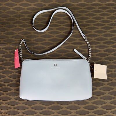 NEW Kate Spade Sawyer Street Declan Crossbody Bag Seaside Leather WKRU6081 NWT