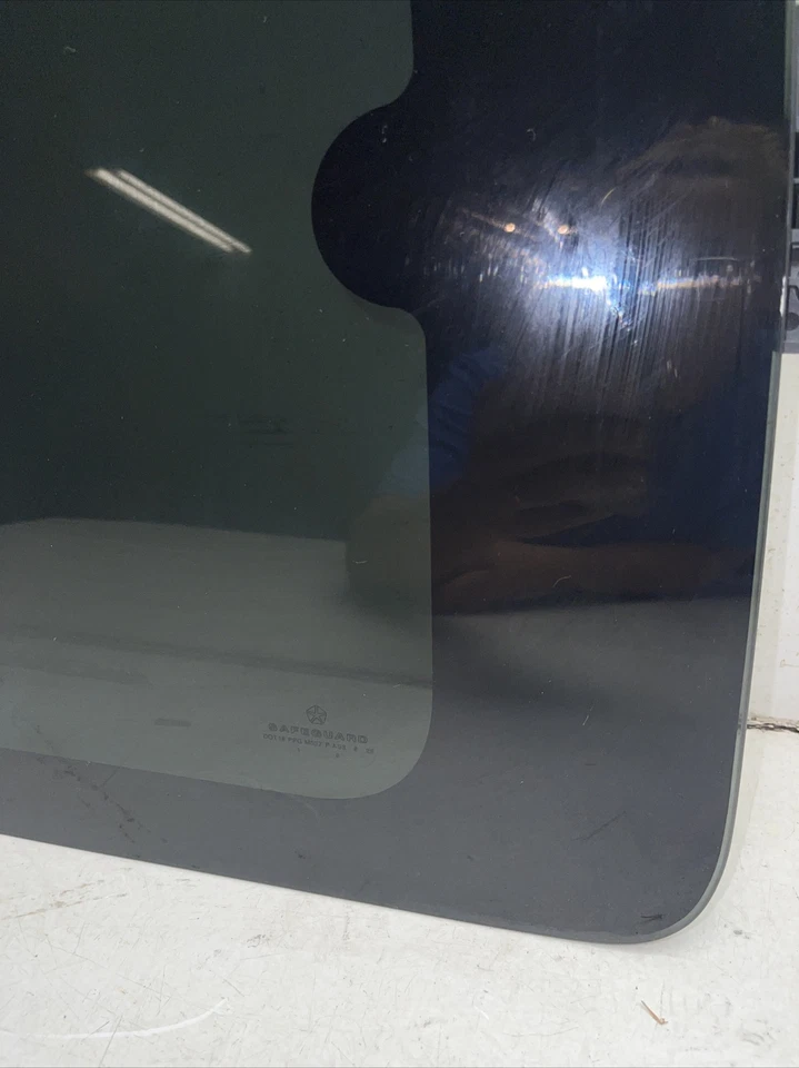 99-02 Dodge Ram 4 puertas cabina y media conductor puerta trasera izquierda cuarto ventana cristal M1064 Foto 2 de 4