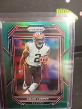 2022 Panini Prizm Green Prizm #69 Amari Cooper