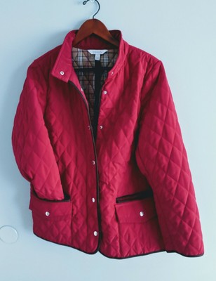 mid length quilted jacket