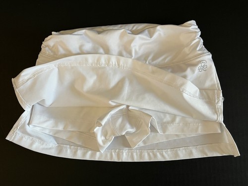 Lucky in Love Girl’s Size Small 7/8 Athletic Skirt Skort Tennis Pickleball White - Picture 5 of 6