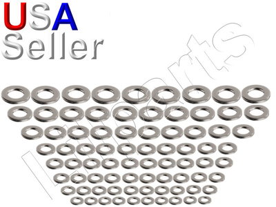 Stainless Steel SS Flat Washer Metric 304 18-8 M2 M2.5 M3 M4 M5 M6 M8 M10