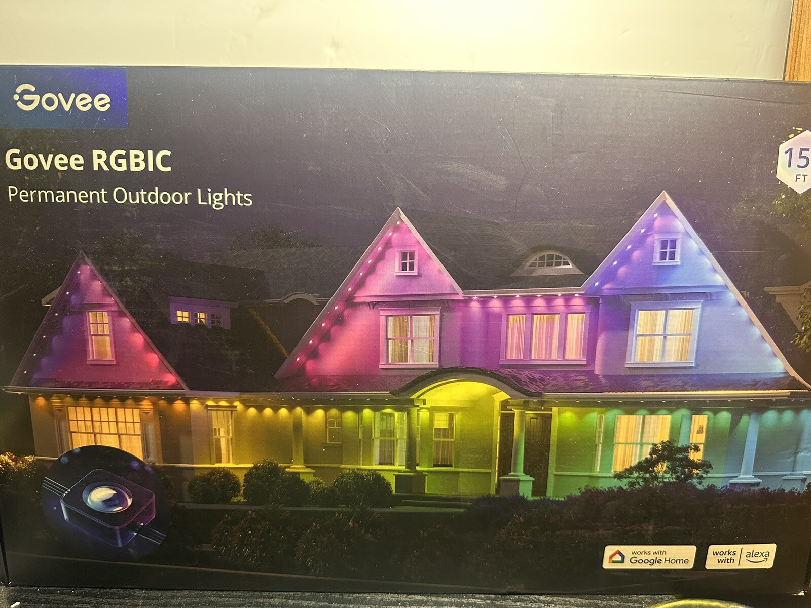 Govee 108 LED Smart RGBIC Permanent Outdoor Lights 150FT H705C