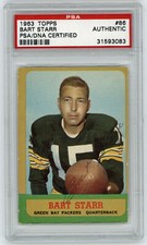 Bart Starr Football Cards, Rookie Card and Autograph Memorabilia Guide 41