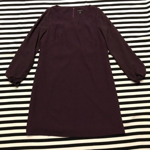 polyester shift dress