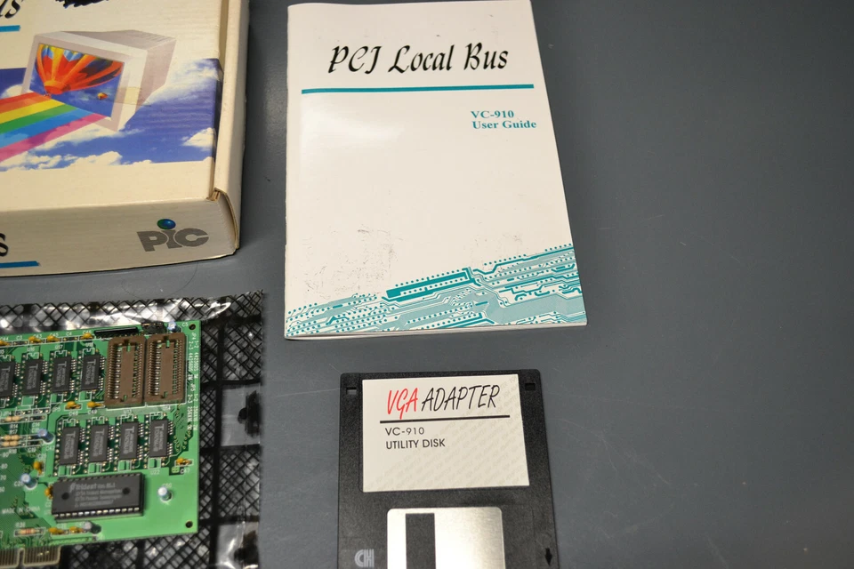 New GUi VC-910 Trident TGUI9440AG PCI VGA Graphics video card  - Image 2 of 4