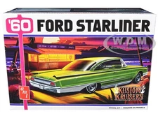 SKILL 2 MODEL KIT 1960 FORD STARLINER "KUSTOM KRUISERS" 1/25 BY AMT AMT1472 M