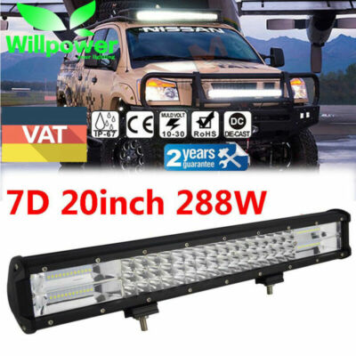 20x 48W LED Flood Lights - Off-Road Work Light Bars For Truck, Boat, UTE, SUV-1348377