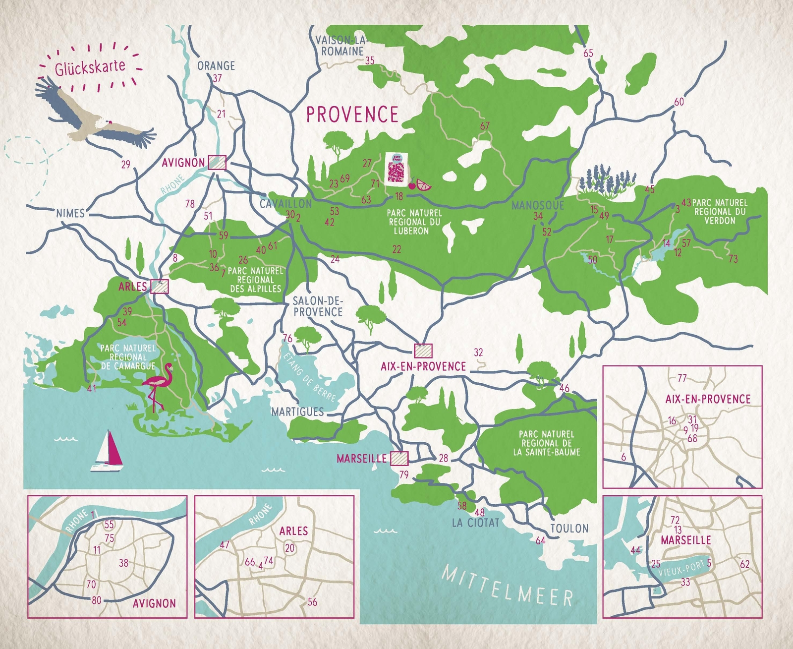 Thumbnail - Glücksorte In Der Provence Andrea Reidt