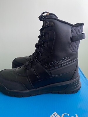 Columbia Herren Bugaboot Celsius Plus Schneestiefel, schwarz/graphit, 10 UK