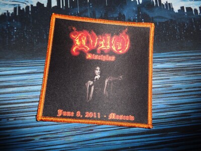 Dio Patch Heavy Metal Saxon Savatage Live Rainbow  1