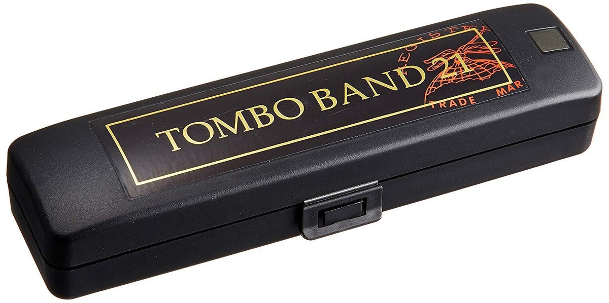 TOMBO polyphonic harmonica C tone dragonfly band 21 hole 3121 w